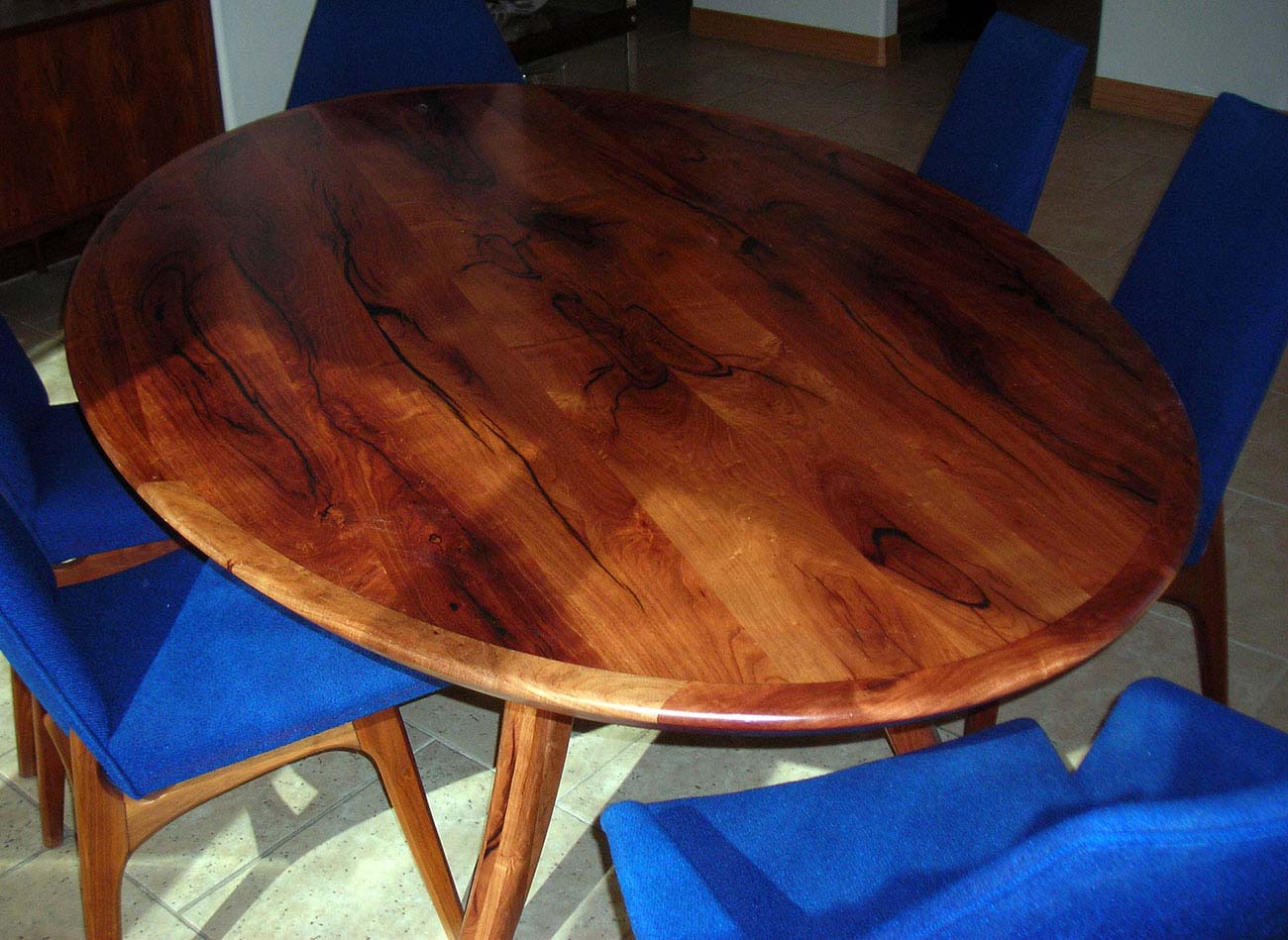 Mesquite dining table
